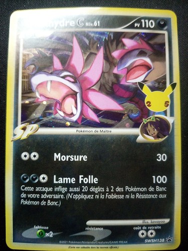Carte pokémon trioxhydre - carte,