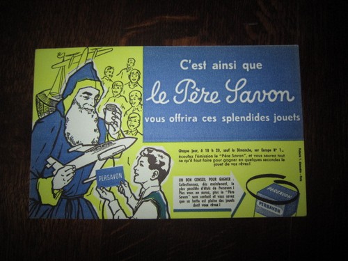 Buvard persavon lesieur - persavon, ancien