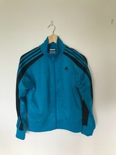 Veste de survêtement junior Adidas Originals en bleu UK14 