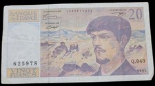 Billet 20 Francs 1993