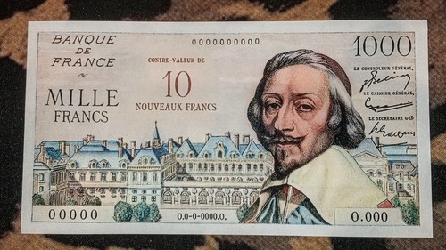 Billet richelieu - 10,
