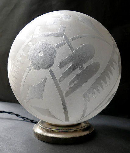 Lampe art déco - lampe,