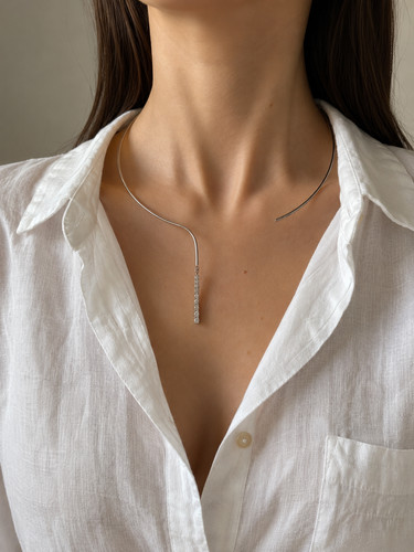 Collier torque créateur - , en