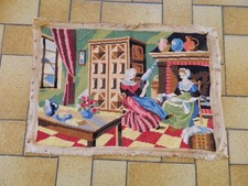 Vintage tapisserie femme - vintage,
