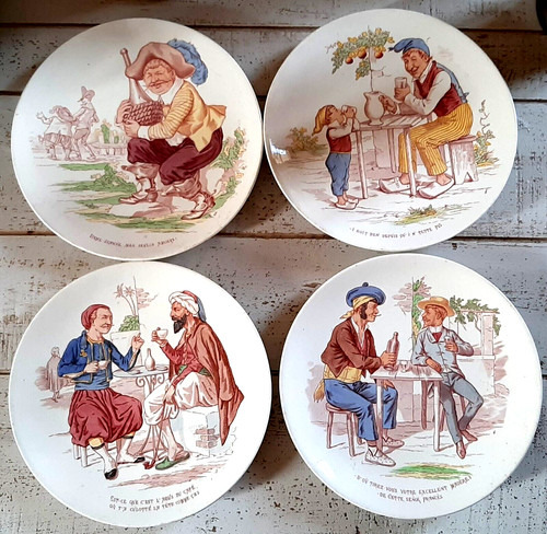 Assiettes humoristiques - 4,