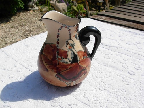 Pot lait ancien grès - ancien,