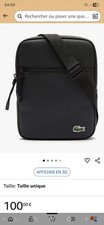 sacoche homme lacoste