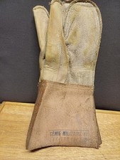 Authentique paire de gants militaires pose de barbelés GENIE MILITAIRE - N.O.S.