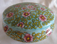 Grande bonbonnière porcelaine