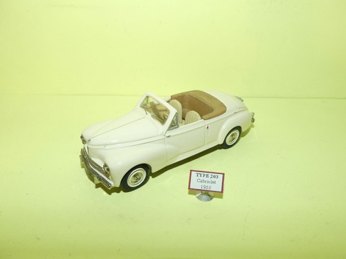 Peugeot 203 cabriolet 1955 - peugeot,