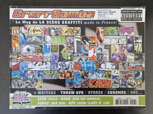 Graffiti magazine graffbombz - magazine,