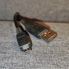 Câble USB mâle type A vers mâle micro B noir 0.50 m