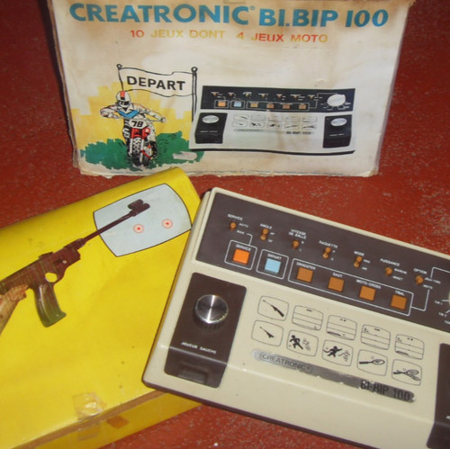 Ancienne console style pong - pong, +