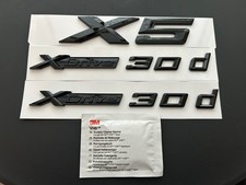 BMW X5 + 2X Xdrive 30d BADGES