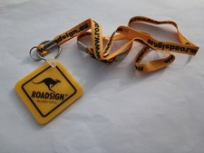 Porte-clés Tour de Cou Panneau Australie Kangourou ROADSIGN Keychain vintage