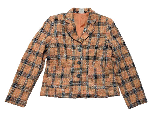 Veste vintage carreaux - veste,