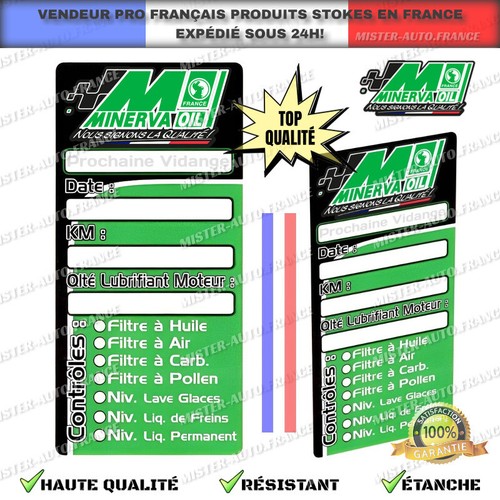 Autocollant entretien voiture - autocollant,