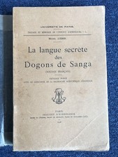 La langue secrète des Dogons