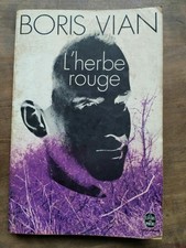 Boris Vian: L'herbe rouge/ Le Livre de Poche  1975