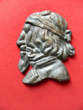 ancienne plaque erotique portrait FREUD  VISAGE d'HOMME avec un CORPS de FEMMES