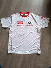  Sébastien Loeb autographe maillot rally citroen