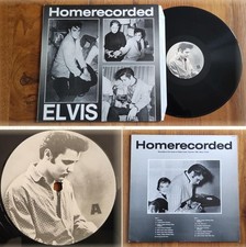 DISQUE VINYLE LP 33t RPM (12") ELVIS PRESLEY « Homerecorded » ROCK Germany 1985