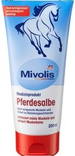 Baume de Cheval Crème Mivolis 200Ml Massage  Muscle Dos Épaule Genou Infamation