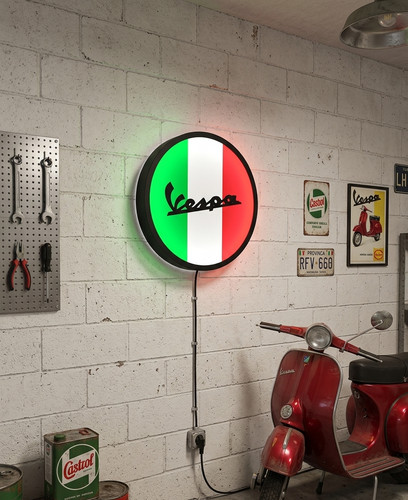 Enseigne vespa italie - enseigne,