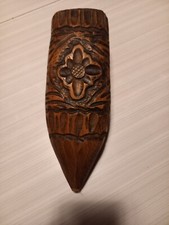 Coffin ou vase en bois fixation murale