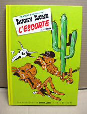 LUCKY LUKE - L'escorte - éditions BLACK AND WHITE numéroté - n&b + pages suppl