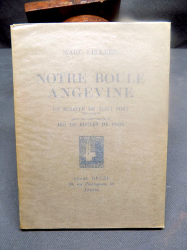 Notre boule angevine - boule, un
