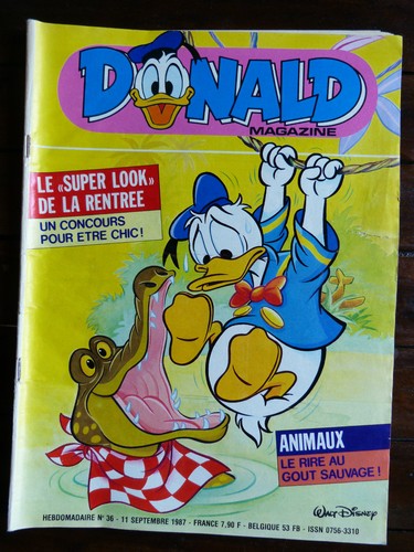 Donald magazine de 1987 - n°36,