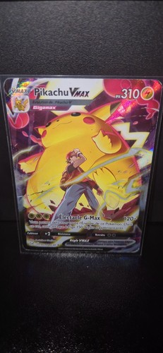 Carte pokemon pikachu vmax - pokemon,