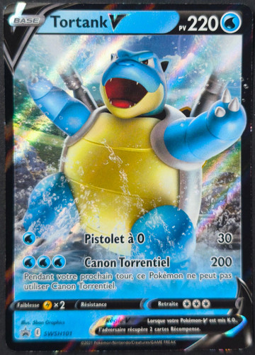 Carte pokémon tortank - tortank, v