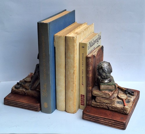 Vintage paire serre - de, serre-livres