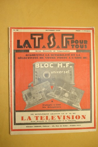 Revue magazine tsf - magazine, pour