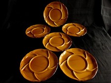 6 assiettes à
