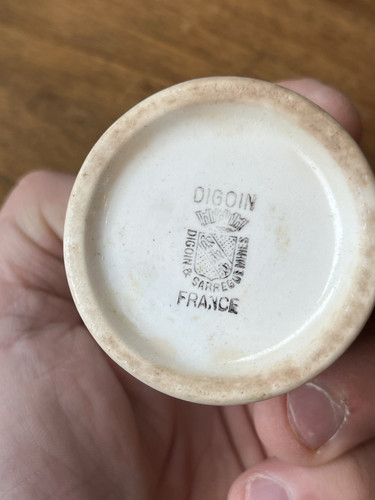 Ancien pot a moutarde - ⭐️,