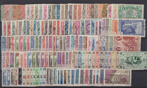 Timbres colonie francaise - timbres,