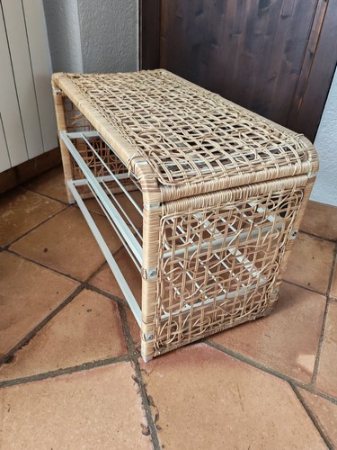 Banc rangement étagère - banc,