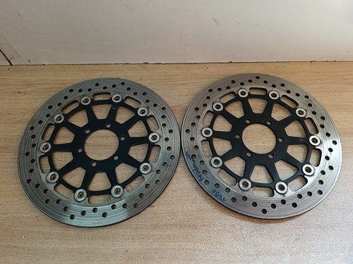 Paire disque frein avant - de,