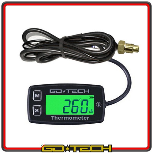 Thermomètre numérique moto - thermomètre,