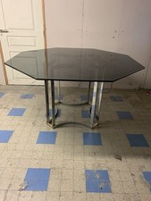 table à manger en verre