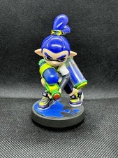 Figurine - Nintendo Amiibo - Super Smash Bros. Splatoon Boy Inkling Bleu