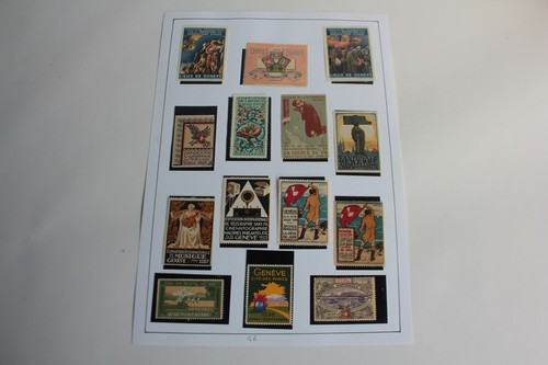 Vignettes suisse exposition - vignettes,