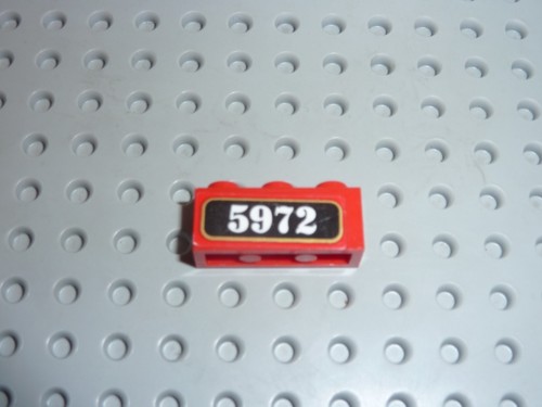 Lego brick red harry - brick, 1