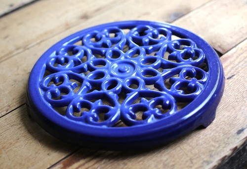 Vintage staub blue cast - vintage,
