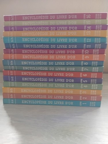 Encyclopédie livre or - encyclopédie,