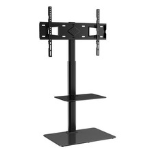 Support TV Universel Meuble TV pour Télé 81,3-165 cm Hauteur Réglable