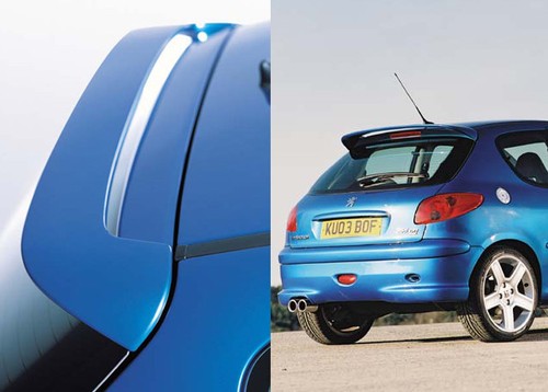 Peugeot 206 aileron becquet - 206,